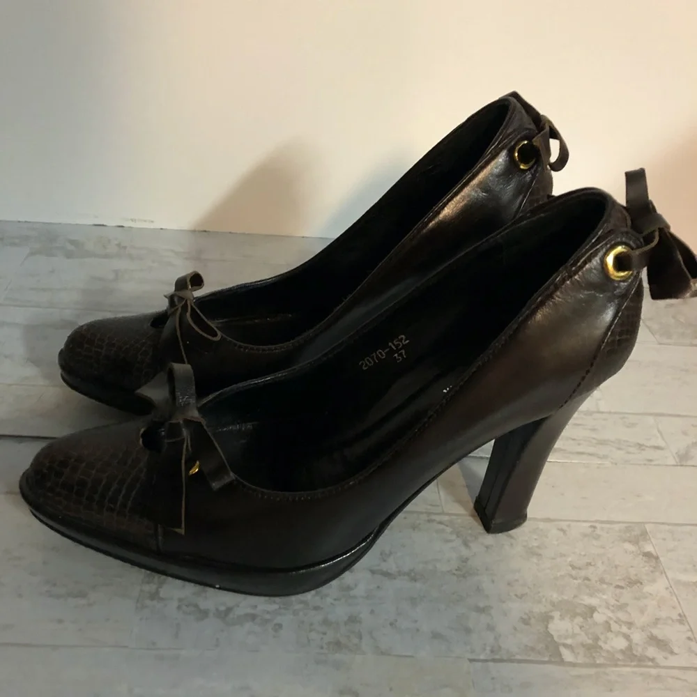 Juno‎ New York Vintage platform Heels Size 37